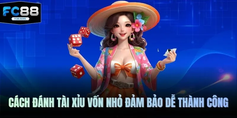 Cách đánh tài xỉu vốn nhỏ đảm bảo dễ thành công