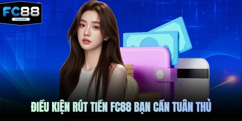 Rút Tiền FC88 1 Điều kiện rút tiền FC88 bạn cần tuân thủ