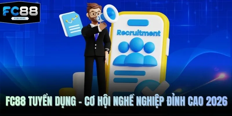 FC88 tuyển dụng