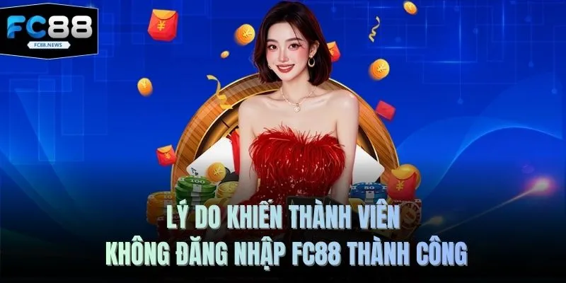 Đăng Nhập FC88 1 Lý do khiến thành viên không đăng nhập FC88 thành công