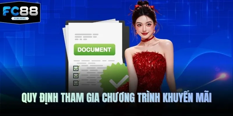 Điều Khoản Và Điều Kiện 4 Quy định tham gia chương trình khuyến mãi