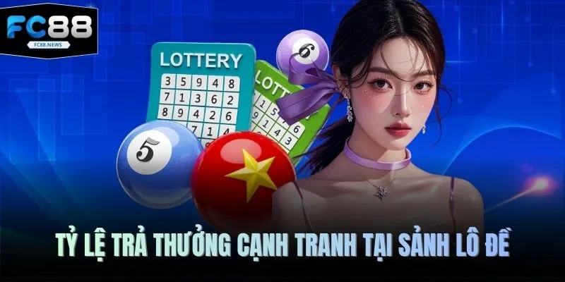 Lô Đề FC88 4 Tỷ lệ trả thưởng cạnh tranh tại sảnh lô đề